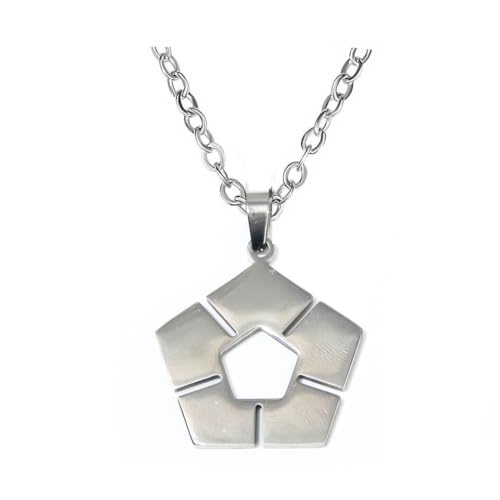 SUJEBRAN Bleu Locks Logo Halskette Anime Figur Cosplay Kostüm Accessoires Bleu Locks Anhänger Schmuck Metall Kette von SUJEBRAN