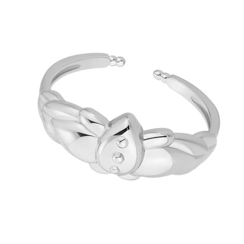 Frieren Ring Verstellbarer Ringe Mit Öffnung Silber Schmuck Frieren Cosplay Accessories Spielzeug von SUJEBRAN