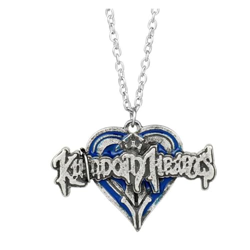 SUJEBRAN Kingdoms Hearts Halskette Anime Figur Cosplay Kostüm Accessoires Kingdoms Hearts Anhänger Schmuck Kette von SUJEBRAN