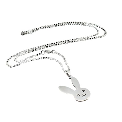 SUJEBRAN Oshi Noko Kaninchen Halskette Anime Figur Hoshino Ai Cosplay Kostüm Accessoires Silber Anhänger Schmuck Kette von SUJEBRAN