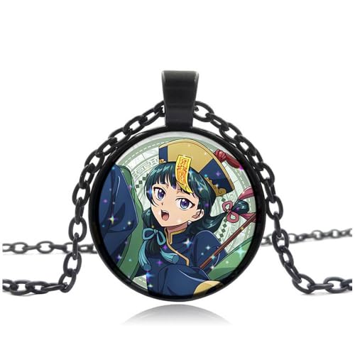 SUJEBRAN Tagebücher Der Apothekerin Halskette Anime Figur Cosplay Kostüm Accessoires The Apothecary Diary Anhänger Schmuck Metall Kette (1) von SUJEBRAN