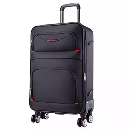 SUKORI Koffer Rolling Luggage Spinner Men Business Luxury Suitcase Wheels Carry on Canvas Cabin Trolley High Capacity von SUKORI