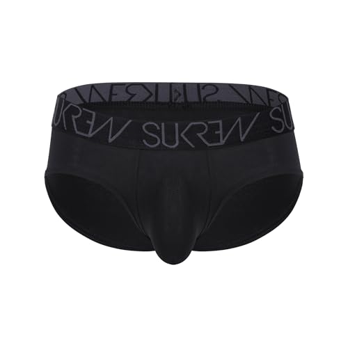 SUKREW - Männer Slip Unterwäsche - Apex Brief Black - 1x Größe M von SUKREW