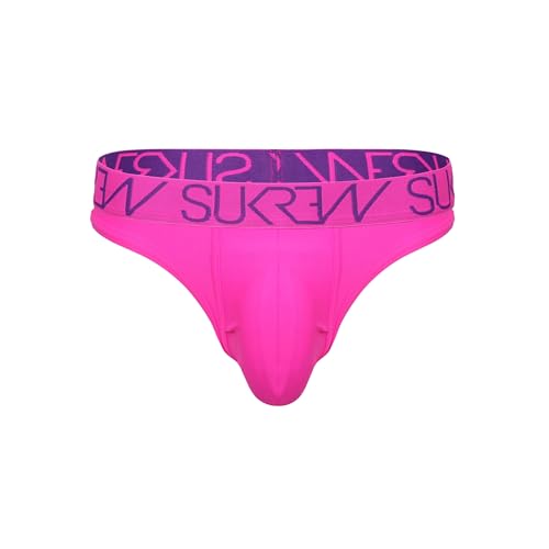 SUKREW - Männer Thongs Unterwäsche - Classic Thong Shocking Pink - 1x Größe M von SUKREW
