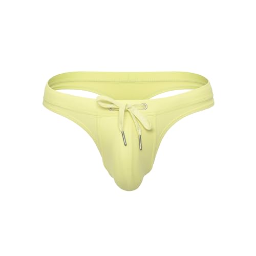 SUKREW - Männer Unterwäsche - Torrent Swim Thong Lemon Sorbet - 1x Größe XS von SUKREW