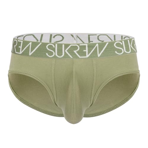 SUKREW - Männer Slip Unterwäsche - Apex Brief Khaki - 1x Größe S von SUKREW
