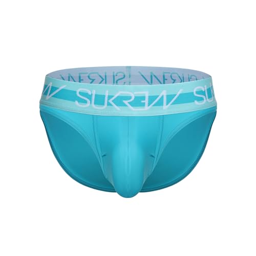 SUKREW - Männer Slip Unterwäsche - Classic Brief Scuba Blue - 1x Größe M von SUKREW