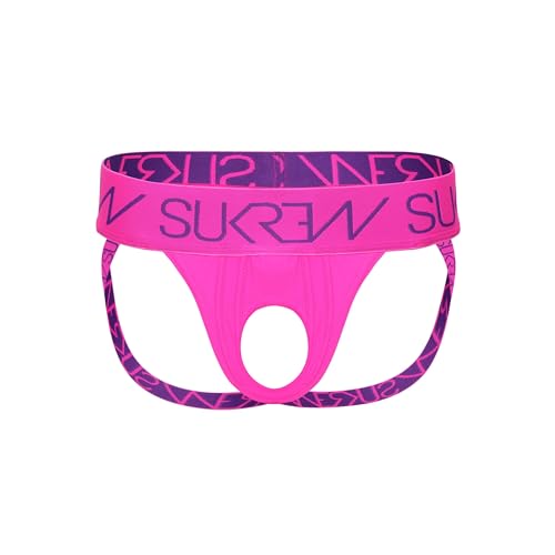 SUKREW - Männer Unterwäsche - U-Style Jockstrap Shocking Pink - 1x Größe M von SUKREW