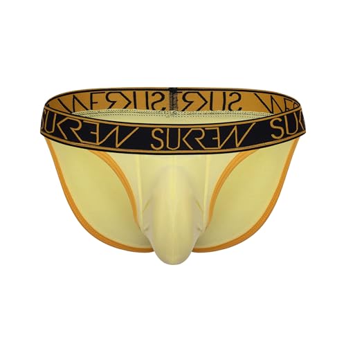 SUKREW - Männer Slip Unterwäsche - Tanga Gleaming Gold - 1x Größe XL von SUKREW