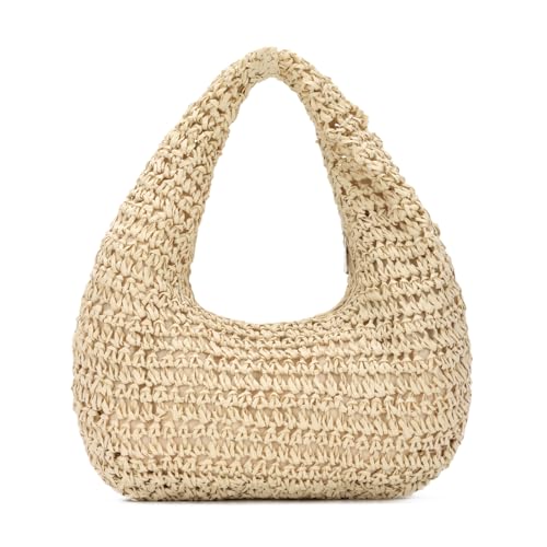 SUKUTU Stroh Handtaschen für Frauen Sommer Strand gewebt Clutch Geldbörsen Raffia Urlaub Taschen von SUKUTU