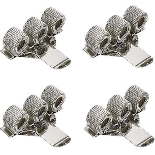 4 Stück Stifthalter Clips, Dreilöcher-Stifthalter aus Metall, Metall-Stifthalter mit 3 Löchern und Taschen-Clip für Ärzte, Krankenschwestern, Notizbuch, Uniform stiftehalter krankenschwester tasche 4 Stück Stifthalter Clips, Dreilöcher-Stifthalter aus Metall, Metall-Stifthalter mit 3 Löchern und Taschen-Clip für Ärzte, Krankenschwestern, Notizbuch, Uniform stiftehalter krankenschwester tasche von SULIUDAJI