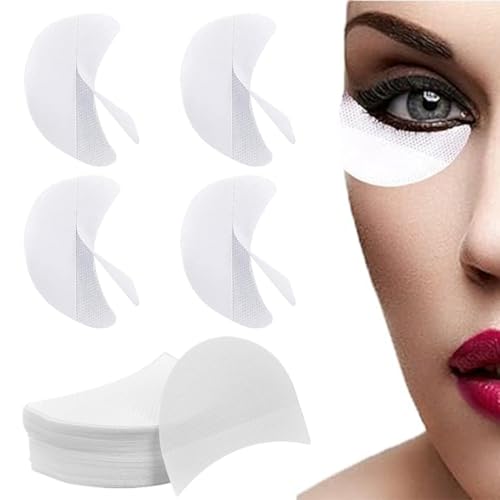 Pack of 200 eyeshadow protector pads, eye shadow shield protection stickers, eye make-up, application tool, lips, eyeliner stencil to prevent eyelash extension, tint, make-up residue eye pads von SULIUDAJI