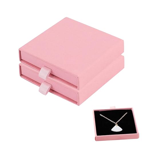 2 Storage Box Jewelry Holder Jewelry Container Necklaces Storage Holder Jewelry Case for Earring Jewelry Organizer Small Jewelry Travel Case Jewelry Travel Organizer von SULIUDAJI