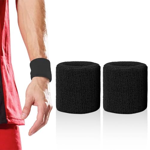 SULIUDAJI Sweatband Wrist Sweatband Men Women Absorbent Sweatbands Arm For Sports Running Bicycle Jogging Football Tennis von SULIUDAJI