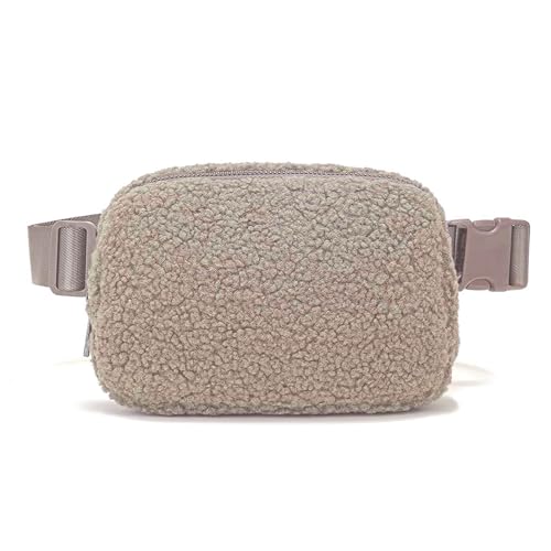 SUMGOGO 2-Wege-Reißverschluss Bauchtasche für Damen und Herren, Mini-Gürteltasche, kleine Hüfttasche, Tasche, Reisen, Outdoor, Wandern, Laufen, Freizeit, verstellbar, 0-Khahi, modisch von SUMGOGO