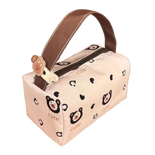Niedliche Bär Hand Kosmetik Taschen tragbare Frauen Aufbewahrung Taschen Geschenke tragbare Make-up Wasch Beutel von SUMKTO