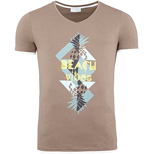 SUMMERFRESH T-Shirt California Mokka XL von SUMMERFRESH