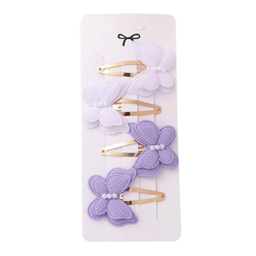 4pcs Stilvolle Doppelt Geschichtete Bogenhaarclip Für Verschiedene Altershaarbarrettes Angriffe Starker Halt Und Süßes Design von SUMMITDRAGON