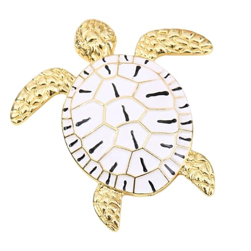 Benutzerfreundliche Legierung Schildkröte Brosche Bequemer Design Abzeichenstift Für Empfindliche Haut Täglich Tragen Formelle Ereignis Schildkröte Geformte Revers Pin von SUMMITDRAGON