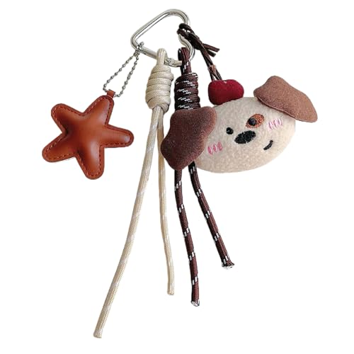 Cartoon Plüschbärenschlüsselkette Für Frauen Tasche Anhänger Mode Car Decors Accessoires Geschenktüten Charme Schlüsselring Dekoration Weiche Plüschdekoration von SUMMITDRAGON