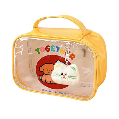 Cartoon Reisen Toilettenbeutel Klare PVC Make Up Beutel Kosmetikbeutel wasserdichte Make Up Beutel Mit Für Frauen von SUMMITDRAGON