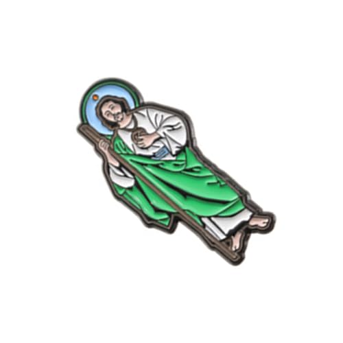 Dekorative Hutclip Brosche Buntes Lampen Pin Rucksack Abzeichen Für Mode Enthusiasten Unverwechselbare Kleidungszubehör Guadalupe Emaille Pin von SUMMITDRAGON