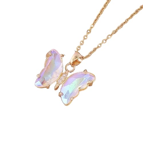 Delicate Butterfly Halskette Mit Zirkonia Ideal Für Alltägliche Outfit Daten Und Formelles Ereignis Individuelle Charme Modische Neckpieze Hinzufügt von SUMMITDRAGON