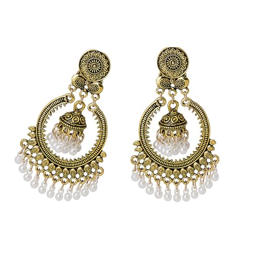 Elegante Handgefertigte Perlen Tassels Ohrringe Anhänger Ohrringe Frauen Ohrschmuck Perfekt Für Partys Und Besondere Anlässe Perlen Quasten Ohrschmuck von SUMMITDRAGON