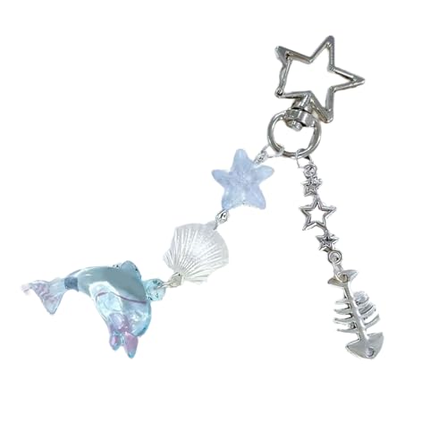 Eleganter Delphin Shell Telefon Charme Trendy Sea Themeed Delphin Shell Schlüsselbund Anhänger Geschenk Für Freund Und Familien Tragbare Schmuckstücke von SUMMITDRAGON