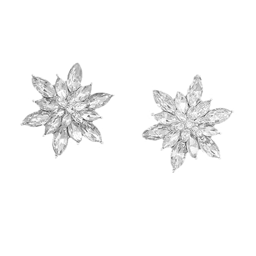 Funkelnde Strasssteine Geschichtete Blumenohrringe Hypoallergene Blumenohrstollen Modezubehör Für Partys Tragen Mehrschichtige Blumenebenen Funkelnde Strasssteine Geschichtete Blumenohrringe Hypoallergene Blumenohrstollen Modezubehör Für Partys Tragen Mehrschichtige Blumenebenen von SUMMITDRAGON