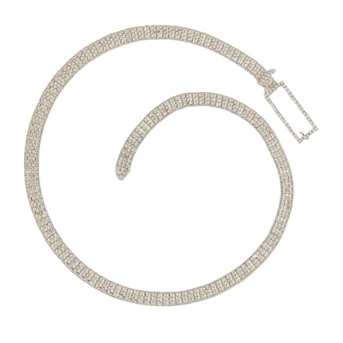 Funkelnde Taillenkette Strasssteine Kettengürtel Eleganter Taillenrock Auffällige Kleiderschmuck Schmuck von SUMMITDRAGON