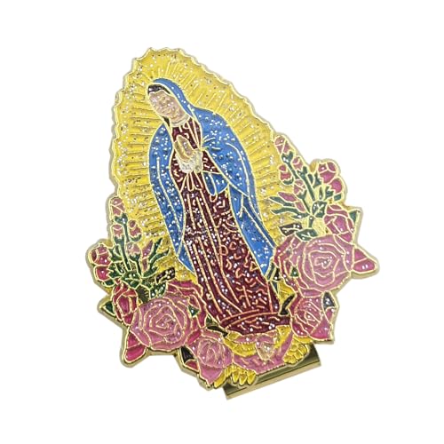 Glitzernde Heilige Mutter Abzeichen Schimmernder Metallabzeichen Brosche Accessoire Für Verzierung Metall Revers Stift von SUMMITDRAGON