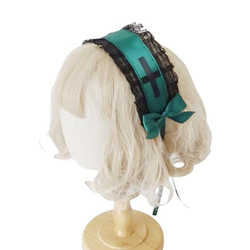 Gotik Spitze Stirnbänder Einzigartige Mode Haarband Bögen Dekoration Haarband Für Partys Und Tägliche Kleidung Handgefertigter Spitze Kopfstück Gotik Spitze Stirnbänder Einzigartige Mode Haarband Bögen Dekoration Haarband Für Partys Und Tägliche Kleidung Handgefertigter Spitze Kopfstück von SUMMITDRAGON