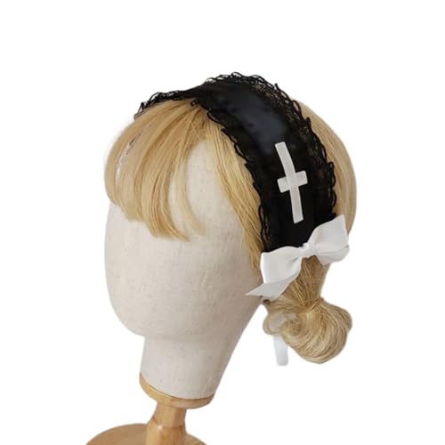 Gotik Spitze Stirnbänder Einzigartige Mode Haarband Bögen Dekoration Haarband Für Partys Und Tägliche Kleidung Handgefertigter Spitze Kopfstück Gotik Spitze Stirnbänder Einzigartige Mode Haarband Bögen Dekoration Haarband Für Partys Und Tägliche Kleidung Handgefertigter Spitze Kopfstück von SUMMITDRAGON