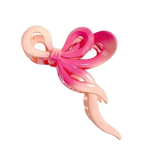 Haarklammern Für Frauen Anti Slip Haarzubehör Haare Barrette Klemmen Bogenknoten Haarkrallenklauen Für Dünnes Und Dickes Haar von SUMMITDRAGON