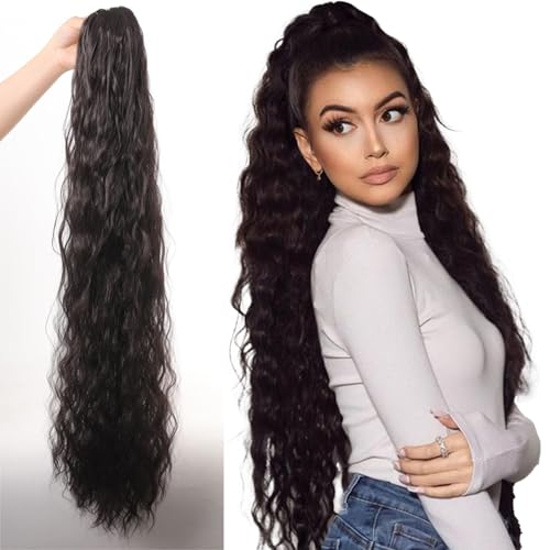 Langer Lockiger Clip Auf Pferdeschwanzverlängerung Verstellbares Drawess Haarstück Für Tägliche Styling Hitzeresistente Perücken Für Frauen Synthetisches Pferdeschwanz Haarstück Langer Lockiger Clip Auf Pferdeschwanzverlängerung Verstellbares Drawess Haarstück Für Tägliche Styling Hitzeresistente Perücken Für Frauen Synthetisches Pferdeschwanz Haarstück von SUMMITDRAGON