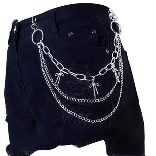 Mehrschichtiger Metal Bowknothosen Kette Mode Taille Accessoire Für Frauen Mit Rstralierenden Metalldesigns Für Daily Wear Women Accessoire Mehrschichtiger Metal Bowknothosen Kette Mode Taille Accessoire Für Frauen Mit Rstralierenden Metalldesigns Für Daily Wear Women Accessoire von SUMMITDRAGON