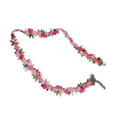 Mehrzweckweiche Touch Blumen Spitzen Halskette Tragbares Accessoire Für Frauengeschenke Um Jedes Outfit Elegant Romantische Spitzenhärke Zu Verbessern von SUMMITDRAGON