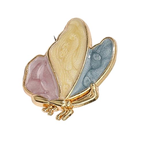 Miniatur Schmetterling Oder Blumendesign Brosche Schmücken Mit Funkelnden Perlen Und Strasssteinen Die Für Outfits Stylish Pearls Accessoire Detailliert Sind von SUMMITDRAGON