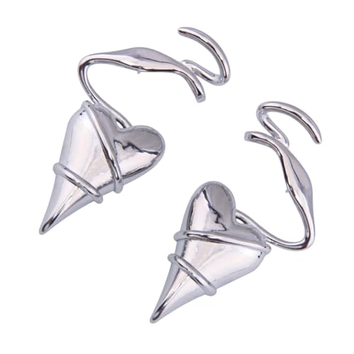 Mode Drahtgewickelte Herzohrringe Gold/Silbertonhand Handgefertigtes Accessoires Für Partys Und Tägliche Verschleißdraht Verpackt Mode Drahtgewickelte Herzohrringe Gold/Silbertonhand Handgefertigtes Accessoires Für Partys Und Tägliche Verschleißdraht Verpackt von SUMMITDRAGON