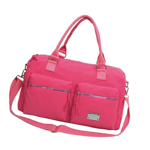 SUMMITDRAGON Moderne Reisetaschen Mit Großzügigen Aufbewahrungsfächern Tränenfeste Nylonhandtaschen Umhängetaschen Für Fitnessstudio Enthusiasten Moderner Wasserfestes Sporttasche von SUMMITDRAGON