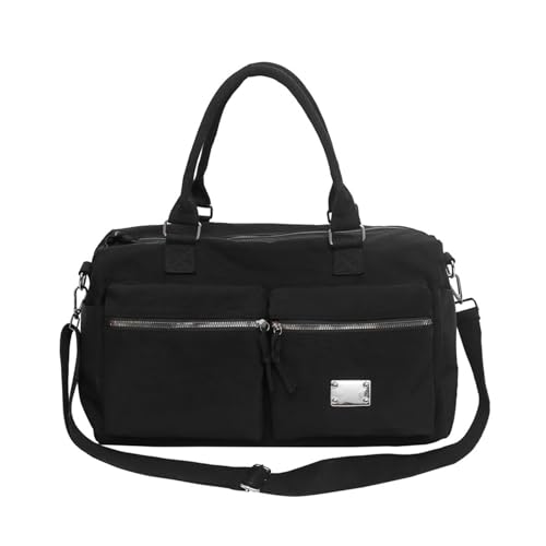 SUMMITDRAGON Moderne Reisetaschen Mit Großzügigen Aufbewahrungsfächern Tränenfeste Nylonhandtaschen Umhängetaschen Für Fitnessstudio Enthusiasten Moderner Wasserfestes Sporttasche von SUMMITDRAGON