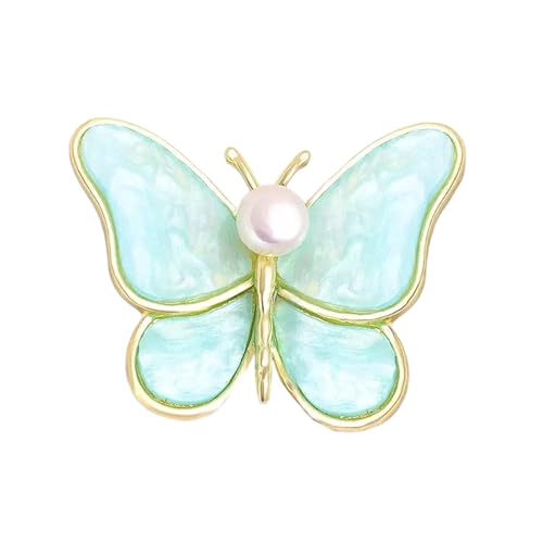 Perlenschale Schmetterling Brosche Robuster Leichtmetallschmuck Sichern Verschluss von SUMMITDRAGON
