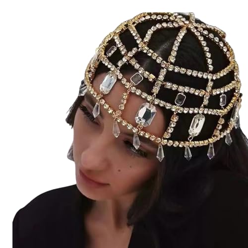 Quasten Strasssteine Haarkette Party Kopfbedeckung Für Frauen Luxuriöse Kopfkette Für Abendparty Und Formelle Anlässe Tragen Strasssteine Quasten Kopfstück Quasten Strasssteine Haarkette Party Kopfbedeckung Für Frauen Luxuriöse Kopfkette Für Abendparty Und Formelle Anlässe Tragen Strasssteine Quasten Kopfstück von SUMMITDRAGON