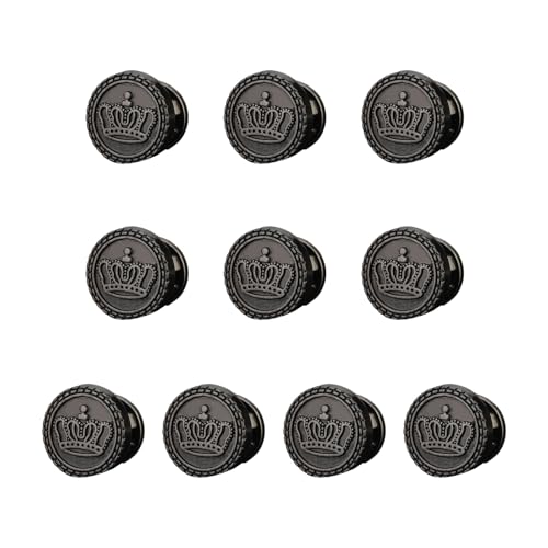 SUMMITDRAGON 10 Seiten Modische Metallschuhschnallen Für Herren Ledersandalen 1 3 Cm Durchmesser Ersatz Nieten Schrauben Bolzen Knöpfe Schuhe Dekorative Bolzen von SUMMITDRAGON