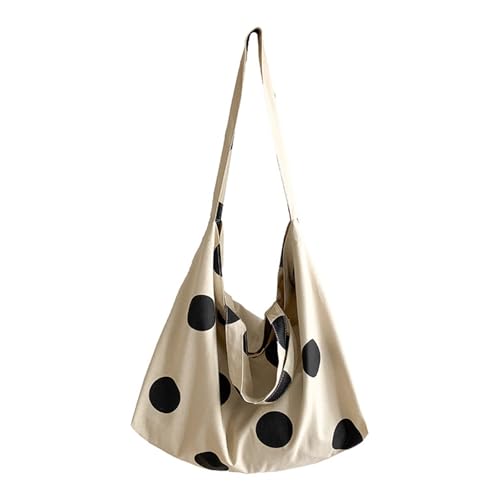 SUMMITDRAGON 2025 Mode Frauen Crossbody Bag Koreanische Punktmuster Leichte Umhängetasche Für Tägliche Verwendung Koreanischer Sommerschulter von SUMMITDRAGON