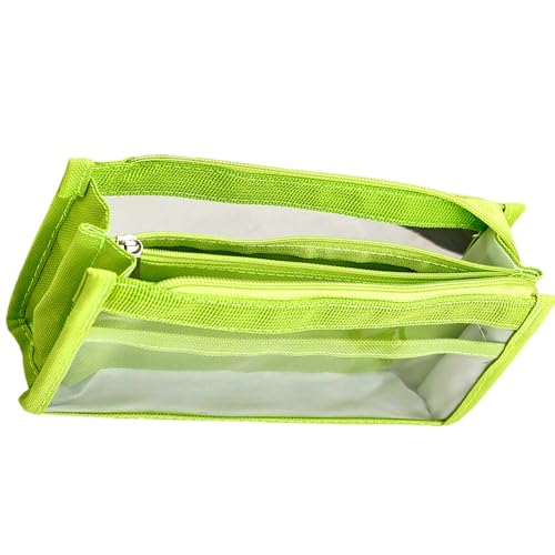 SUMMITDRAGON 6-Layer Bleistiftbeutel Große Kapazität Bleistiftkoffer Case Clear Pen Bag Organisatoren Cartoon Box von SUMMITDRAGON