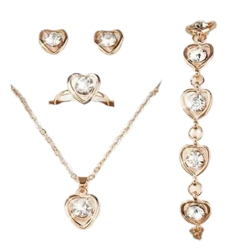 SUMMITDRAGON Anspruchsvolles Armbandschmuck Set Crystal Woman Accessoires Modeschstene Ohrringe Für Hochzeiten Und Partys Trendy Schmuckset Geeignet von SUMMITDRAGON