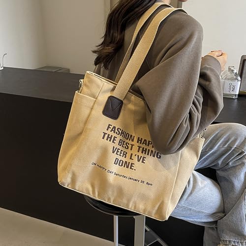 SUMMITDRAGON Canvas Umhängetasche Für Schüler Großer Kapazität Crossbody Handtaschenbuch Und Schreibwarenorganisatoren Mit Verstellbarem Gurt Mit Verstellbarem Gurt Umgangsbeutel SUMMITDRAGON Canvas Umhängetasche Für Schüler Großer Kapazität Crossbody Handtaschenbuch Und Schreibwarenorganisatoren Mit Verstellbarem Gurt Mit Verstellbarem Gurt Umgangsbeutel von SUMMITDRAGON