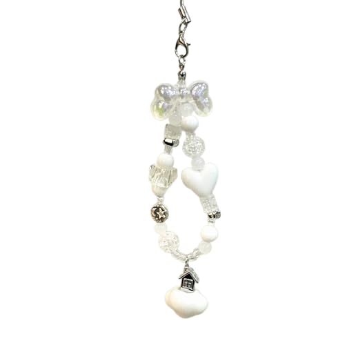 Einzigartiger Schmetterling Perlen Mobiltelefon Anhänger Lanyard Verzierung Schlüsselbeutel Schlüsselbeutel Accessoire Für Modebegeisterte von SUMMITDRAGON